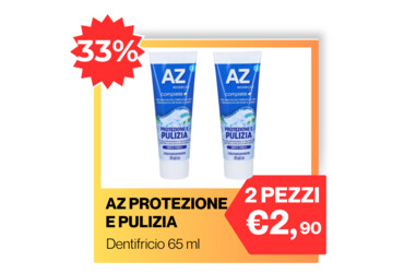2 PEZZI di Az Complete Freschezza Delicata  o Protezione Pulito