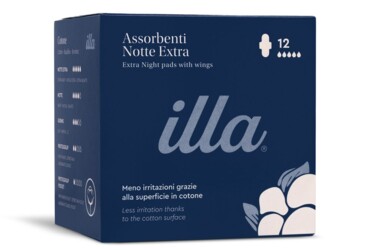Illa® Care Assorbenti Notte Extra con Ali