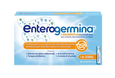 Enterogermina 4 Miliardi Fermenti Lattici Probiotici Per Disturbi Intestinali 20 Fiale