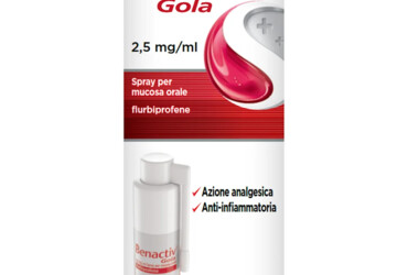 Benactiv Gola Spray Trattamento Infiammazione Gola 15ml