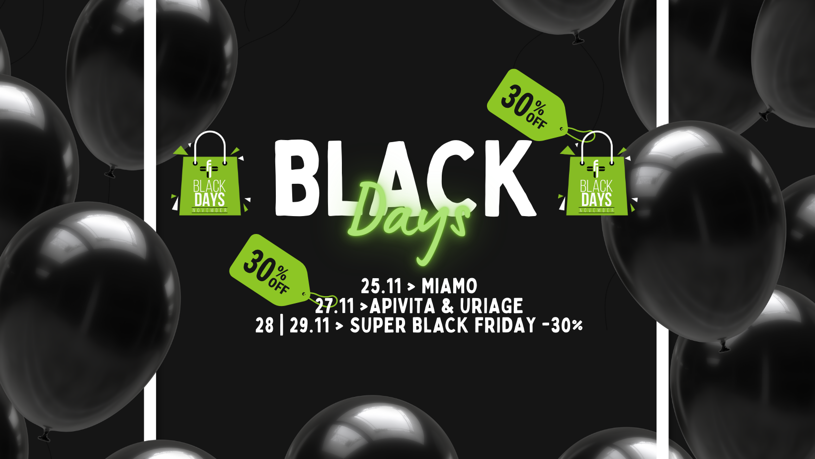 black days 2025